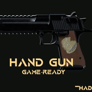Free 3d Handgun Game ready