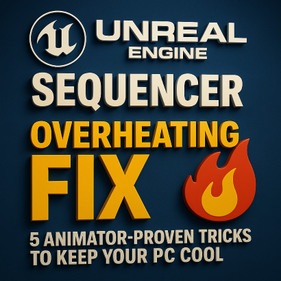 Unreal Engine Sequencer Overheating Fix: 5 Animator-Proven Tricks to Keep Your PC Cool