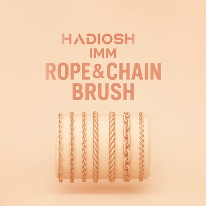 Download Free IMM Rope & Chain Brush for ZBrush