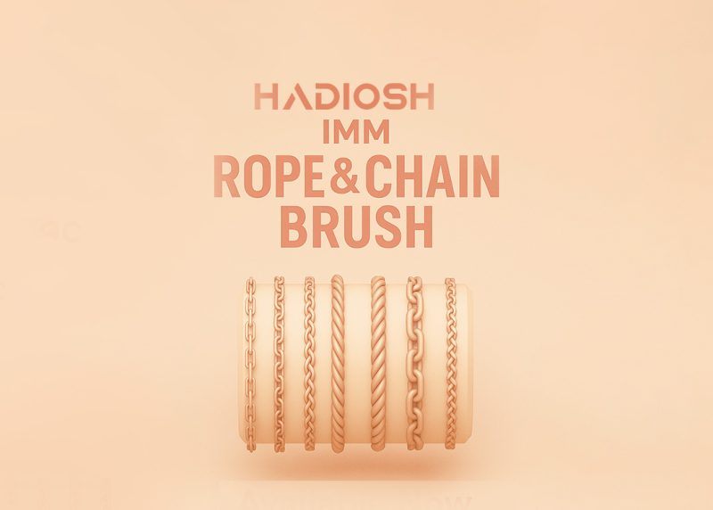 Download Free IMM Rope & Chain Brush for ZBrush