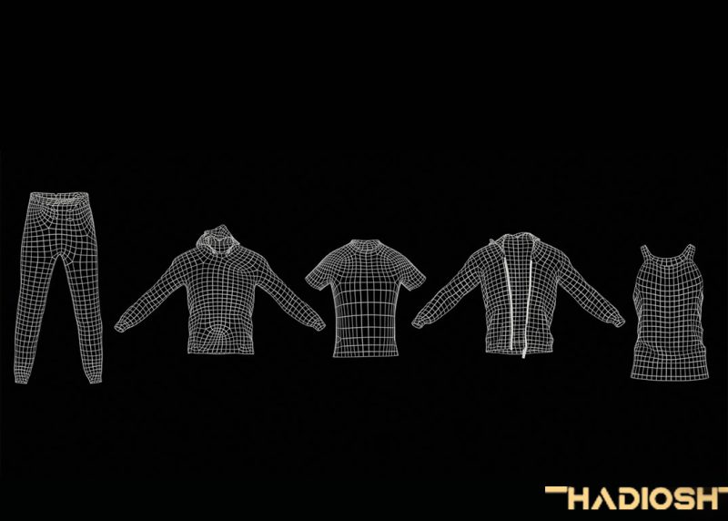Character Clothing Bundle: 5 Outfit Pack for Game Characters