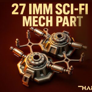 SCI-FI MECH PARTS: 27 Premium IMM Brushes for ZBrush Mechanical Components Kit