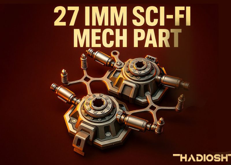 SCI-FI MECH PARTS: 27 Premium IMM Brushes for ZBrush Mechanical Components Kit